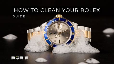 rolex watch cleaning tips